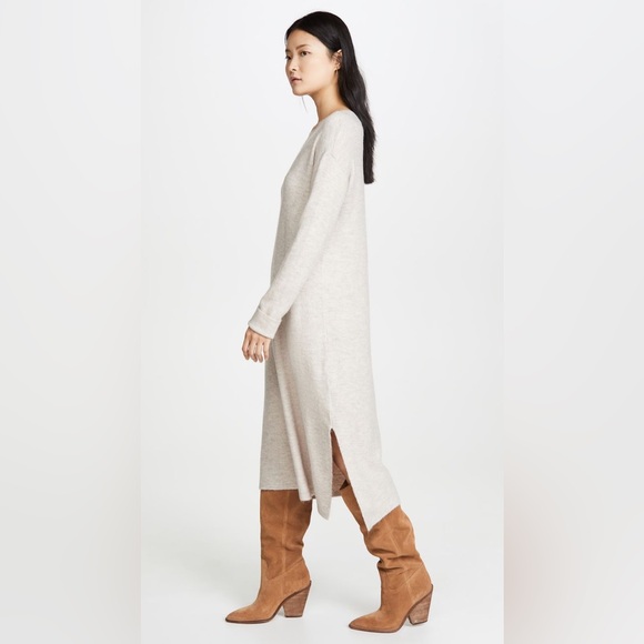 NWT Shopbop Line & Dot Calli Midi Sweater Dress in Taupe - XS - Picture 3 of 14